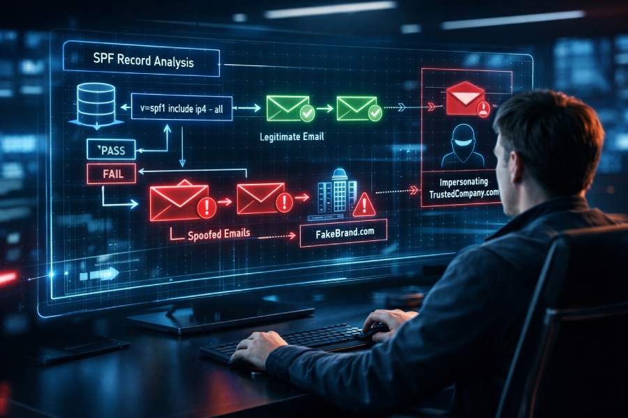 spoofed or used for phishing