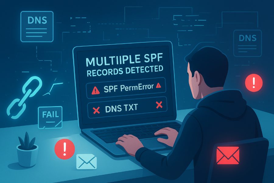 breaking SPF authentication
