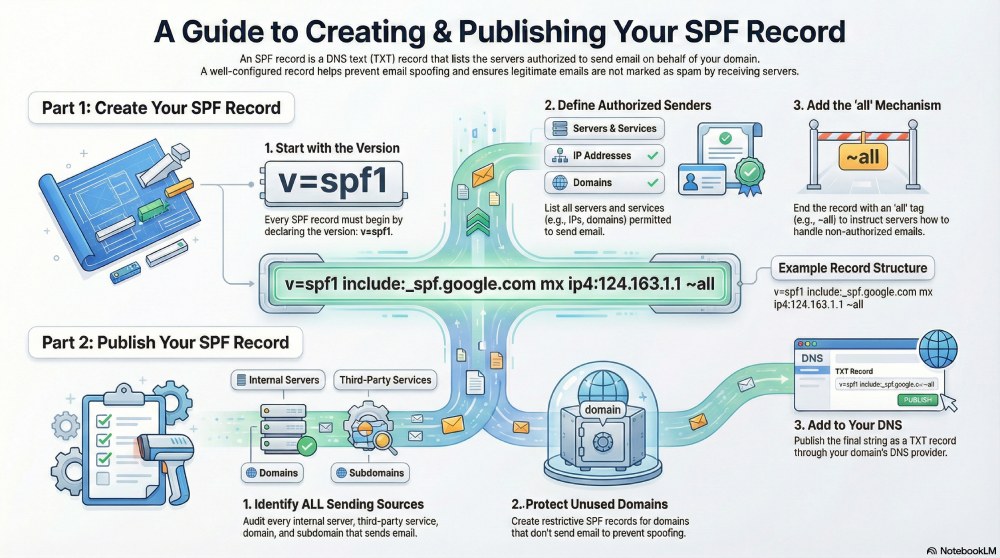 establish and maintain SPF records