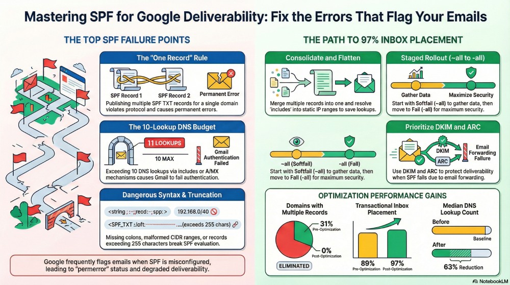 Forwarding, mailing lists