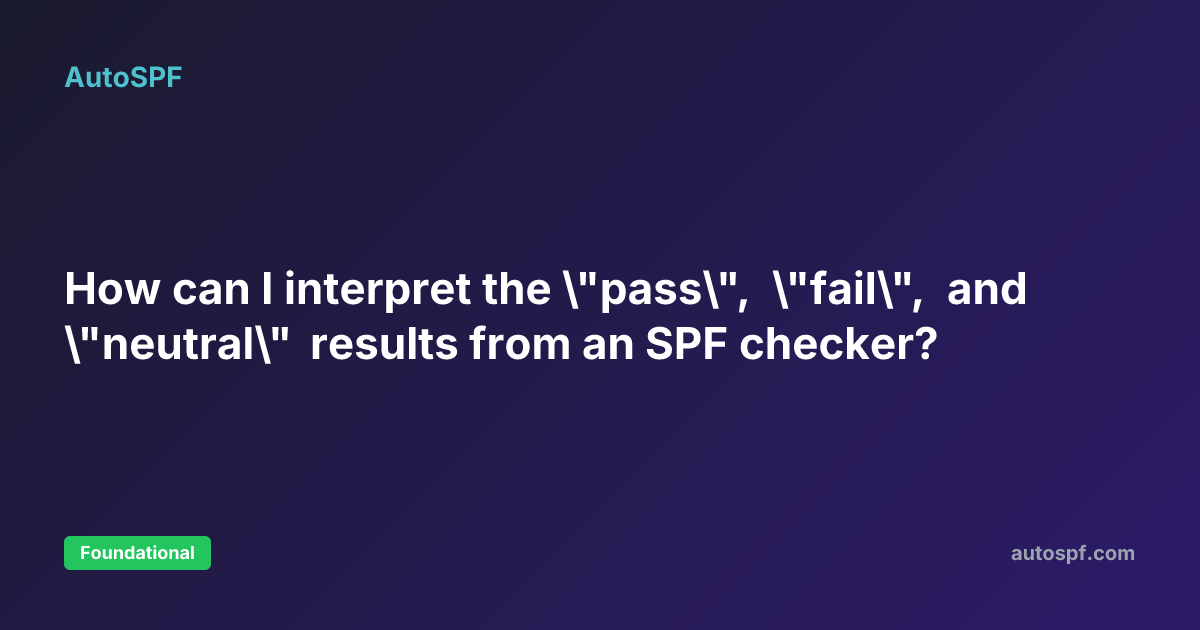 How can I interpret the 