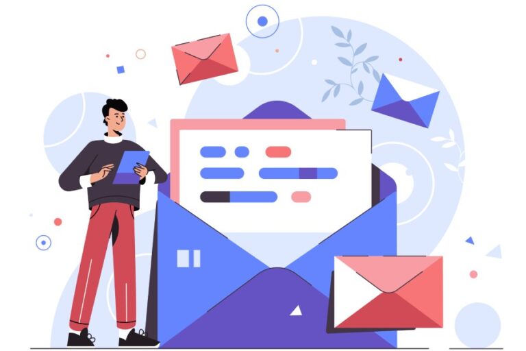 Managing relaying in application emails