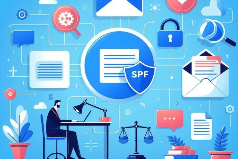 How can legal firms protect their outgoing emails with SPF?