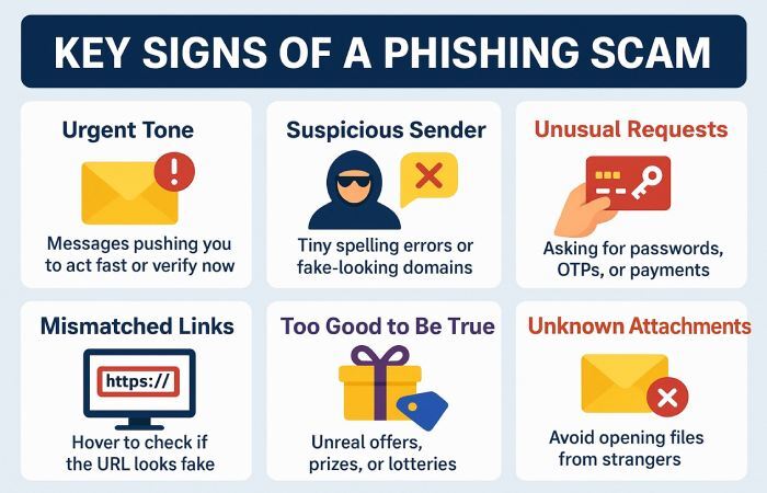 Cybersecurity Awareness Month: How to identify and avoid sophisticated phishing scams in 2025 6 phishing scam
