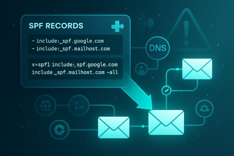 Combine SPF Records Correctly To Avoid “Too Many DNS Lookups” Errors