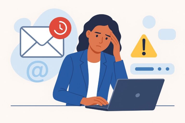 What does ‘queued email’ mean, and how can you fix it?