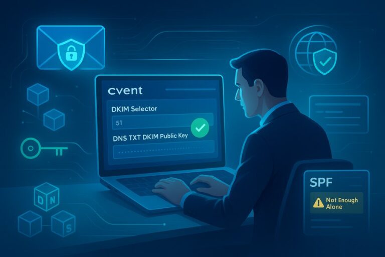 Configure Cvent with DKIM