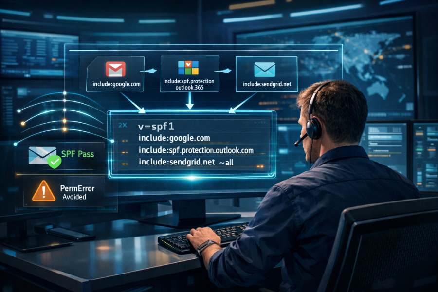 valid SPF record format