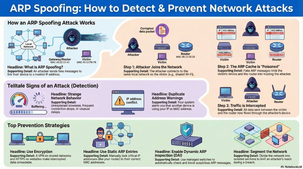 What is ARP spoofing, and how to detect and prevent it 8 ARP spoofing