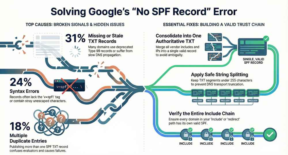 SPF Checker Online: Ensure Compliance With Email Authentication Standards 5 Solving googles