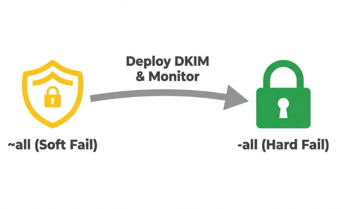 Avoid Email Authentication Failures in Office 365 with SPF 4 DKIM and monitor