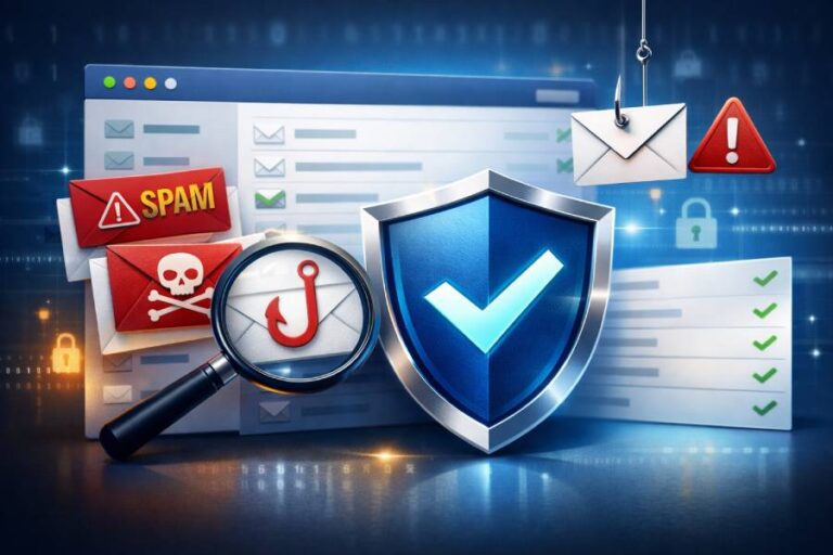 email security and avoid spam and phishing emails