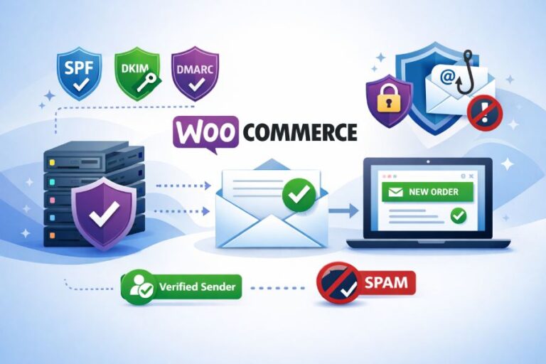 email authentication and sender requirements for WooCommerce