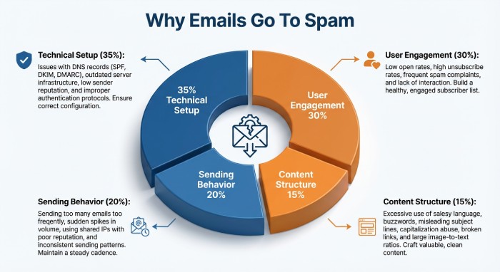 A Guide On Preventing Your Emails From Getting Placed In Spam Folders 3 Why Emails Go To Spam
