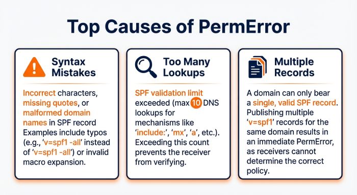 "Top Causes of PermError