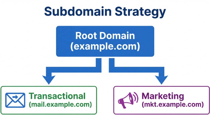 How can I create a valid SPF record that passes Google's validation for multiple third-party senders? 4 subdomain-delegation-spf-strategy